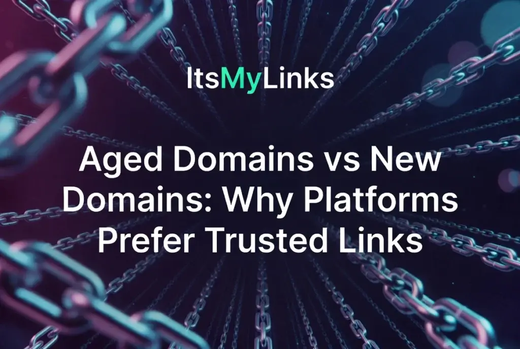 Aged Domains vs New Domains: Why Platforms Prefer Trusted Links